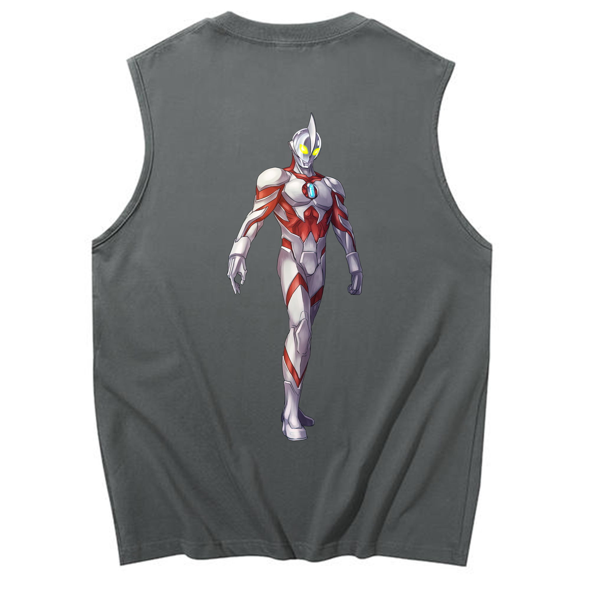 （画像用） ウルトラマン Ultraman コットン100％タンクトップ（背面プリント）